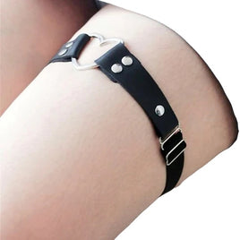 1 Pc Heart Punk Garter Stockings Leg Ring