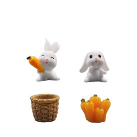 4Pcs Bunny Decoration