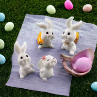 4Pcs Bunny Home Decoration