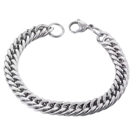 Men Stainless Steel Hip-Hop Bracelet