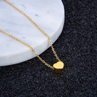 Stainless Steel Heart Shape Necklace