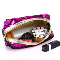 Sequins Glitter Cosmetic Makeup Handbag