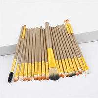 20 Pcs Professional Makeup Brushes