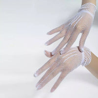 Women Summer Driving Fishnet Gloves