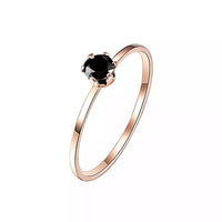 Women Stainless Steel Single Fine Ring