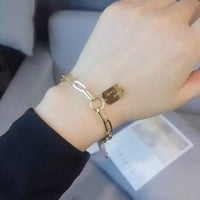 Stainless Steel Women Pendant Bracelet