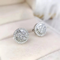 925 Sterling Silver Zircon Jewelry Set