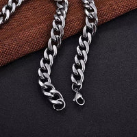 7mm Stainless Steel Chain Jewelry Set