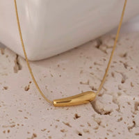 Stainless Steel Irregular Necklace For Women