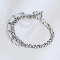 Men Cuban Chain Stainless Steel Bracelet