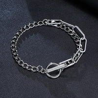 Men Cuban Chain Stainless Steel Bracelet