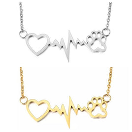 Women Stainless Steel Love Pendant Necklace