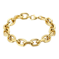 10mm Stainless Steel Cuba O-Chain Men Bracelet