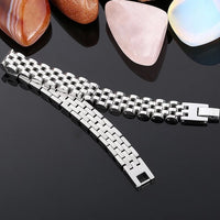 Stainless Steel 10mm Watch Chain Unisex Bracelet