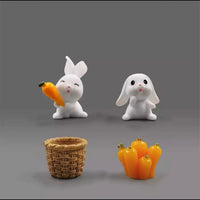 4Pcs Bunny Decoration