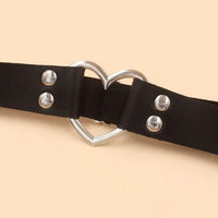 1 Pc Heart Punk Garter Stockings Leg Ring