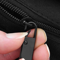 3Pcs Metal Black Zipper Pull