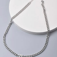 Men Stainless Steel Pendant Short Necklace