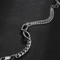 Men Stainless Steel Link Chain Bracelet