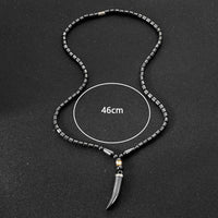 Unisex Scimitar Charm Necklace