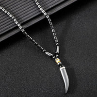 Unisex Scimitar Charm Necklace