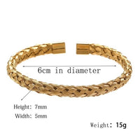 3Pcs Stainless Steel Luxury Bracelet Set