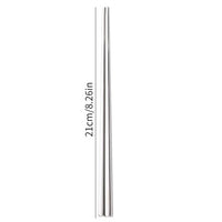 1 Pair Stainless Steel Chopstick