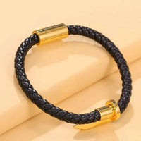 Men Geometric Nail Design Bracelet