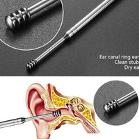 6 Pcs/Set Ear Pick With Storage Bag