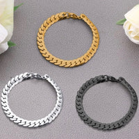 Men Stainless Steel Chain Bracelet