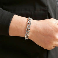 Men Stainless Steel Chain Bracelet