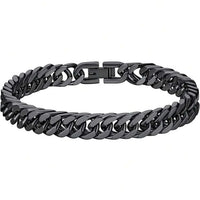 Men Stainless Steel Ring Chain Bracelets