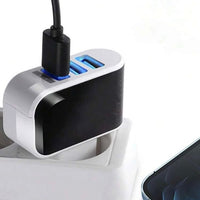 3 Port USB Charger Head