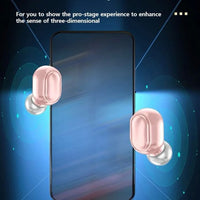 Passive Noise Cancelling In-Ear Touch Control LED Wireless Earphone