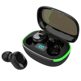 Passive Noise Cancelling In-Ear Touch Control LED Waterproof Wireless Earphone