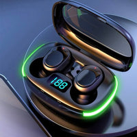 Passive Noise Cancelling In-Ear Touch Control LED Waterproof Wireless Earphone