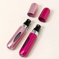 2pcs 5ML Empty Refillable Mini Perfume Bottle Container for Travel