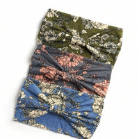 Women Floral Print Casual Hair Band, For Decoration