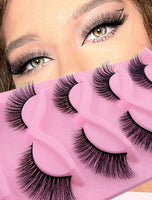 5 Pairs Fluffy Volumized Eyelashes