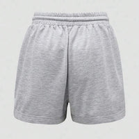 Figure Graphic Drawstring Waist Shorts