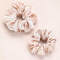 12pcs Shiny Satin Hair Scrunchies Black Friday