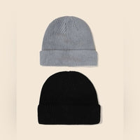 1 Pc Men Solid Beanie