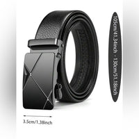 Men Automatic Buckle Casual Belt For Daily Life