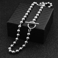 Stainless Steel OT Buckle Design Chain Necklace