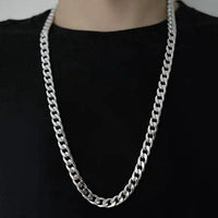 Stainless Steel Men's Minimalist Chain Necklace