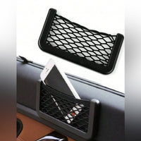 1PC Car Organizer Mesh Storage Net, Trunk Elastic String Cargo Storage Organizer