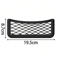 1PC Car Organizer Mesh Storage Net, Trunk Elastic String Cargo Storage Organizer