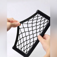 1PC Car Organizer Mesh Storage Net, Trunk Elastic String Cargo Storage Organizer