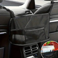 1Pc Universal High Capacity Car Seat Mesh Storage Bag