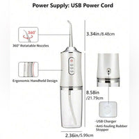 1pc Rechargeable Portable Handheld Cordless Tooth Cleaner